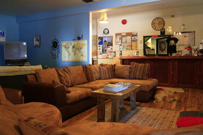 Lounge area Dreamcatcher Hostel