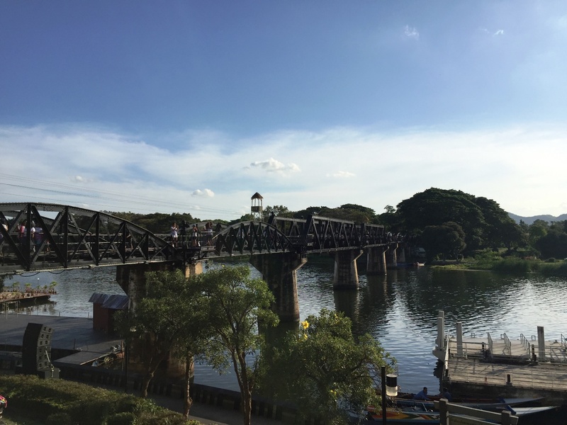 Kanchanaburi Bridge over the River Kwai