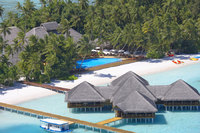 Malediven pool en bar