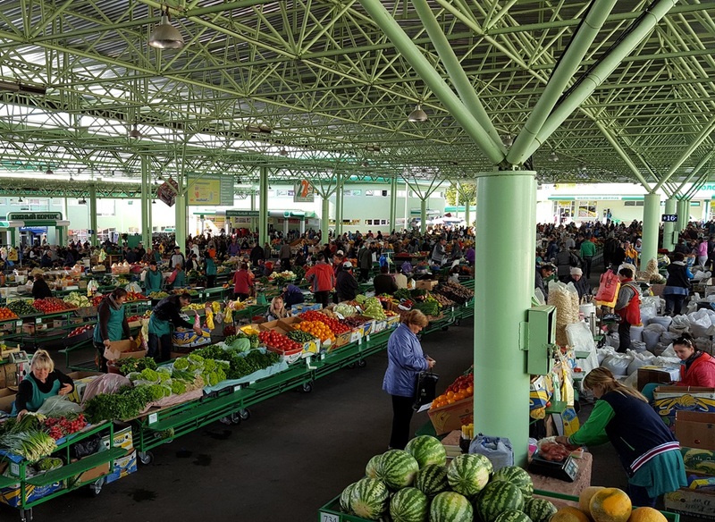 Tiraspol markt Moldavie