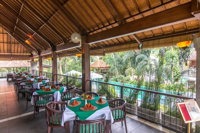 Restaurant hotel Lovina Beach Indonesië