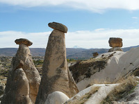 Cappadocie Ürgüp Turkije landschap