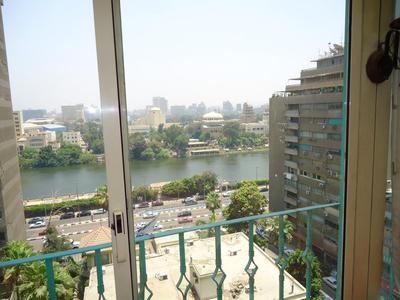Pharaohs Hotel uitzicht Cairo Egypte