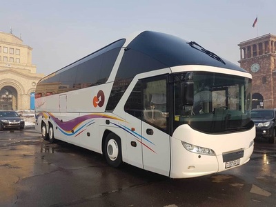 tourbus in Armenië