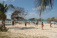 Varadero volleybal strand Cuba