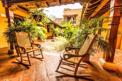 Casa Amarilla veranda Mompox Colombia