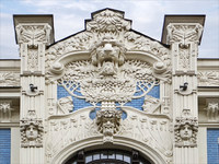 Art Nouveaugevel Riga