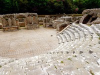 Amfitheater Butrint Albanië