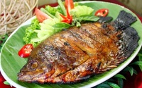 Ikan Bakar vis Indonesië
