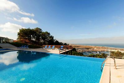 Hotel Miramar Sul zwembad Nazare Portugal