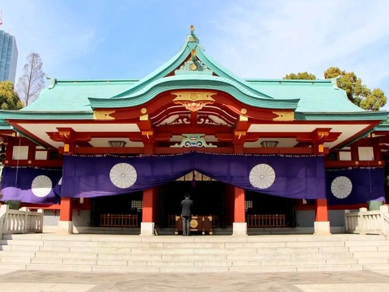 De Hie tempel, een stukje Kyoto in Tokyo