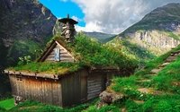 Geiranger huis Noorwegen