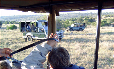 Zuid-Afrika safari bus vervoersmiddel Djoser 