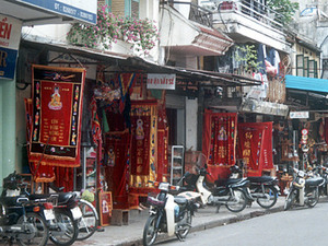 Hanoi – straatbeeld oude wijk