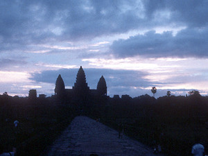 Angkor Wat - zonsondergang
