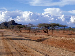 Samburu NP – weg na Isiolo