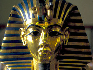 Caïro - Egyptische museum - masker Toet-anch-Amon