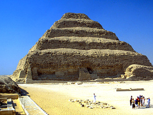 Sakara - trappenpiramide van Djoser