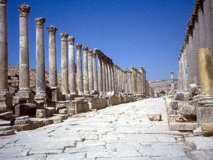Jerash - decumanus