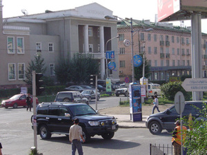 Ulaanbaatar - straatbeeld