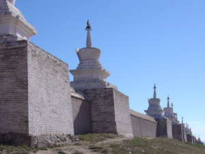 Karakorum - muur Erdene Zuu klooster