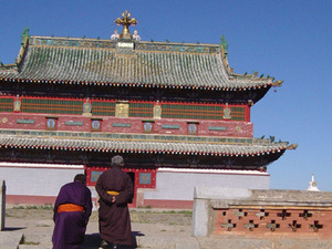 Karakorum - Erdene Zuu klooster (binnen)
