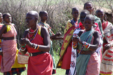 Masai Mara, lekker dansen