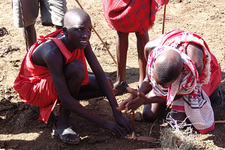 Masai Mara, vuur maken