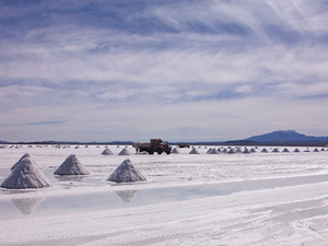 Salar de Uyuni - zoutwinning