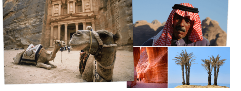 Overzicht Jordanië rondreizen van Djoser