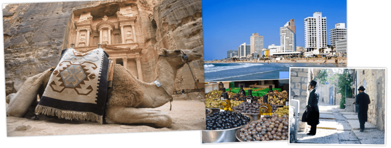 Overzicht Israël en Jordanië rondreizen van Djoser