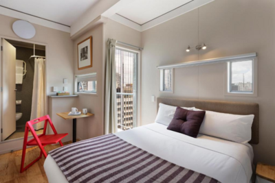 Nieuw-Zeeland Auckland Ibis Hotel kamer