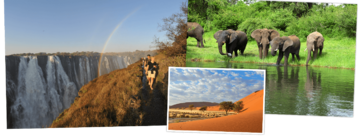 Overzicht Zuid-Afrika, Namibië, Botswana & Victoria watervallen rondreizen van Djoser