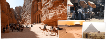 Overzicht Egypte en Jordanie rondreizen van Djoser