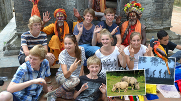 Vakantie Nepal met de kinderen