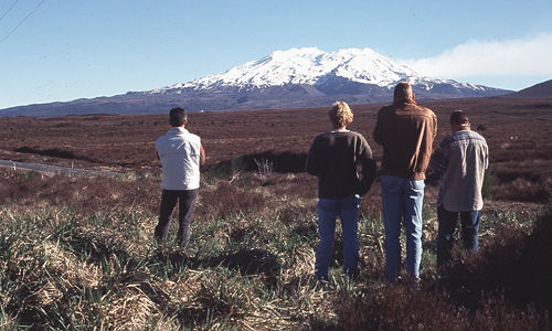Taupo - wandeling in Tongariro NP