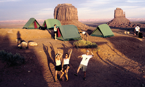 Monument valley - campsite