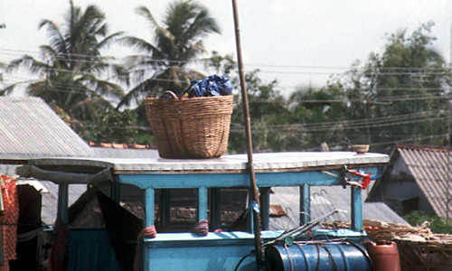 Mekong delta - drijvende markt