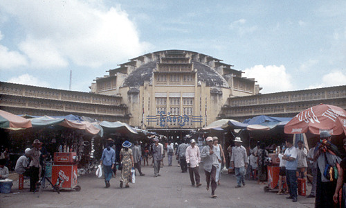 Phnom Penh - centrale markt