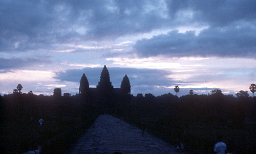 Angkor Wat - zonsondergang