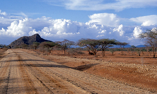 Samburu NP – weg na Isiolo