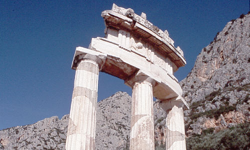 Delphi - tempel van Apollon