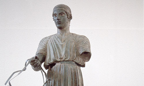 Delphi - museum, de wagenmenner