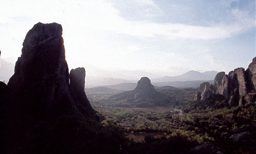 Kalambaka - berglandschap