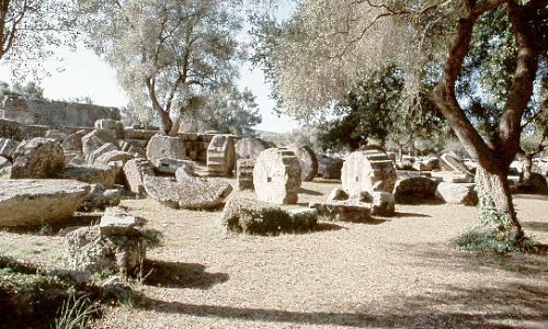 Olympia - ruïnes
