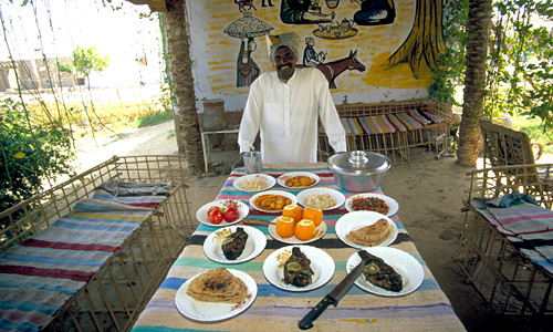 Aswan - lunch