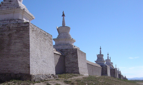 Karakorum - muur Erdene Zuu klooster