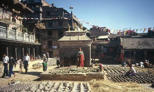 Bhaktapur - pottenbakkersplein