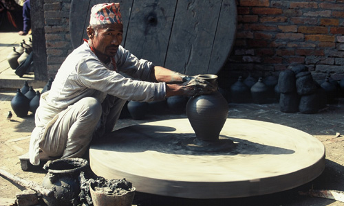 Bhaktapur - pottenbakker