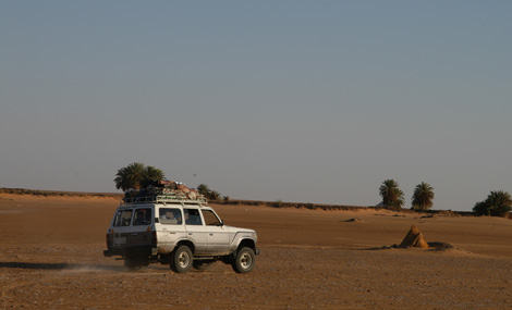 Ons vervoer in Wadi Rum 